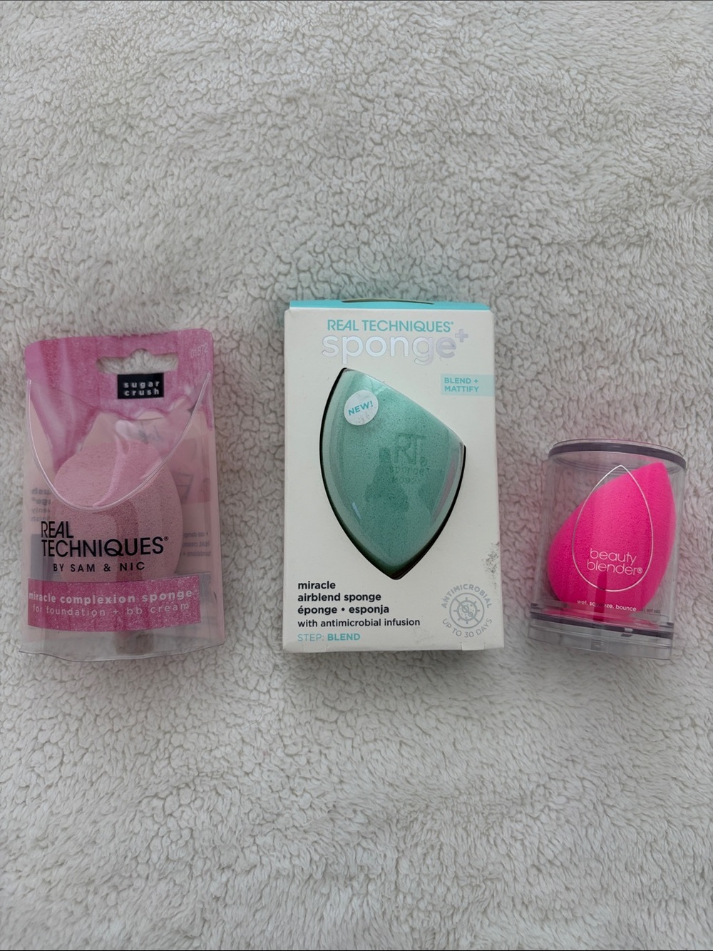 Real Techniques & Beauty Blender- blending sponges (set of 3)